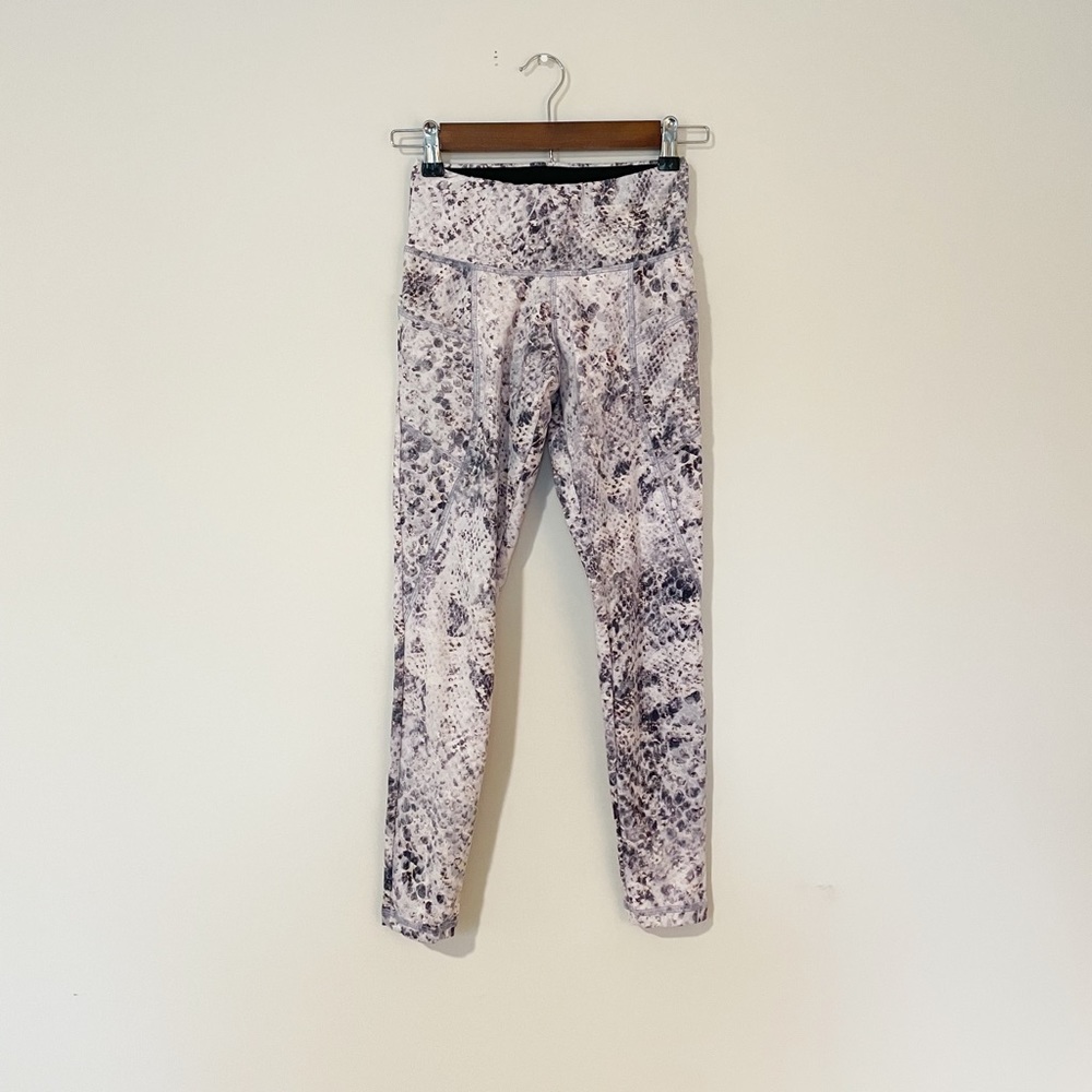 Strut This 7/8 Snake Print Leggings
